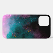 Explosie van gekleurd poeder geïsoleerd op de zwar Case-Mate iPhone case (Achterkant (horizontaal))