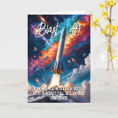 explosie van geluk in uw examens GCSE ALiveau SAT Kaart (Gele Bloem)