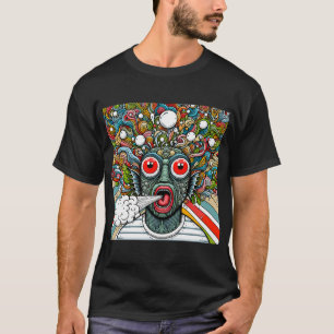 Explosie van ideeën in het Carnaval van het Ridicu T-shirt
