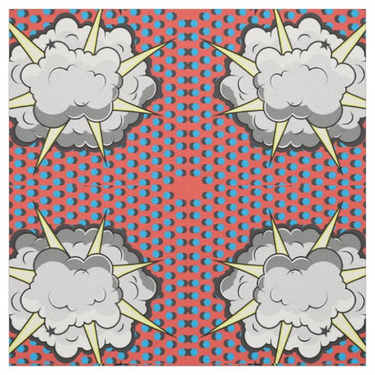 Explosie van kunststijl in pop stof (Swatch)