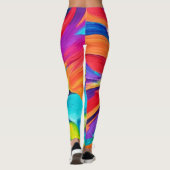 explosie van levendige energie leggings (Achterkant)