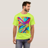 explosie van levendige energie t-shirt (Voorkant volledig)