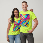 explosie van levendige energie t-shirt (Unisex)