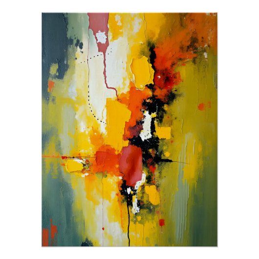 Explosie van Licht Perfect Poster (Voorkant)