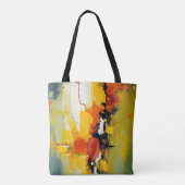 Explosie van Licht Tote Bag (Achterkant)