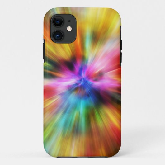 Explosie van lichte iPhone Case (Achterkant)