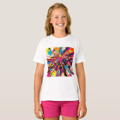 explosie van maximalisme t-shirt (Voorkant volledig)