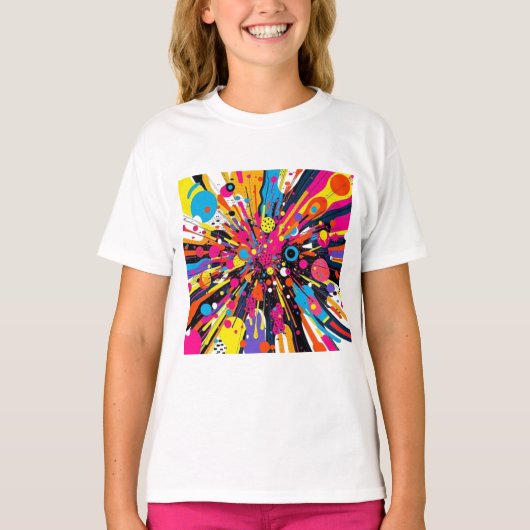 explosie van maximalisme t-shirt (Voorkant)