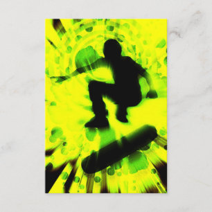 explosie van skateboard kaart