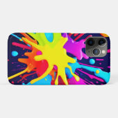 explosie van stralingsverf Case-Mate iPhone case (Achterkant (horizontaal))