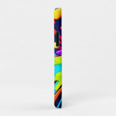 explosie van stralingsverf Case-Mate iPhone case (Achterkant/rechts)