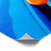 explosie van stralingsverf poster (Hoek)