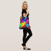explosie van stralingsverf tote bag (Op model)
