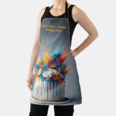 Explosie van vreugde - Happy Birthday Cake Schort (Insitu)