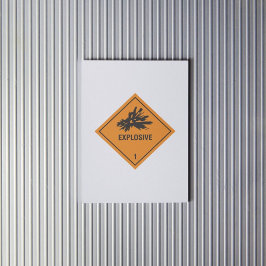 Explosief 1 label