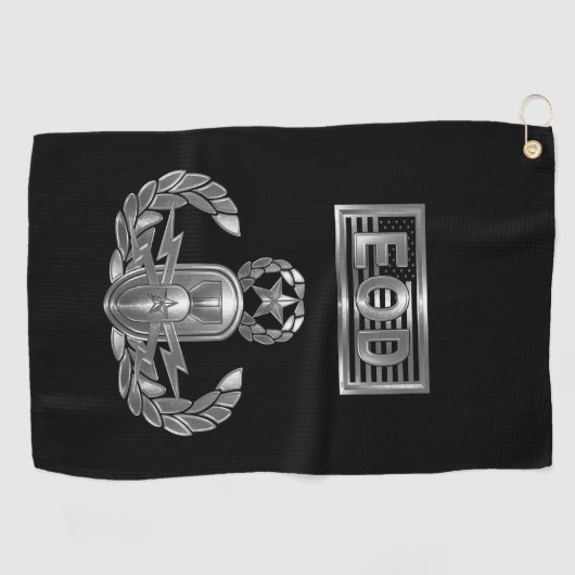 Explosief bestellingen verwijderen "Master Blaster Golfhanddoek (Horizontaal)