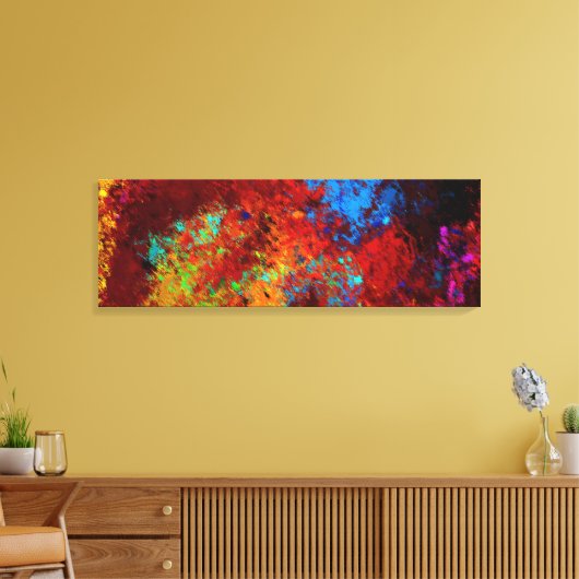 Explosief Canvas Afdruk (Insitu (Woonkamer))