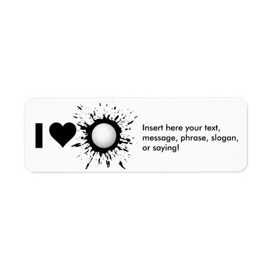 Explosief I Love Volleyball 1 Etiket (Voorkant)