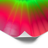 Explosief Stropdas-Dye Zazzle Perfect Poster (Hoek)