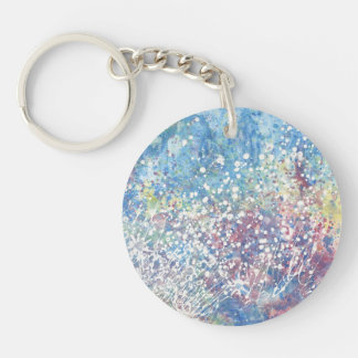 Explosies van Color Keyring Sleutelhanger