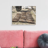 Explosieve apparaten worden geïdentificeerd en geï canvas afdruk (Insitu (Woonkamer))