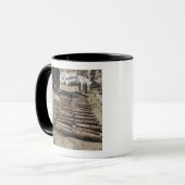 Explosieve apparaten worden geïdentificeerd en geï mok (Voorkant links)