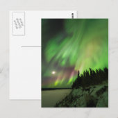 Explosieve Aurora Briefkaart (Voorkant / Achterkant)