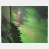 Explosieve Aurora Fleece Deken (Voorkant (Horizontaal))