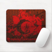 Explosieve Design van Cockroach Mousepad Muismat (Met muis)