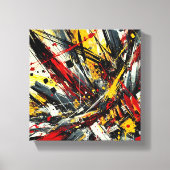 explosieve energie canvas afdruk (Voorkant)