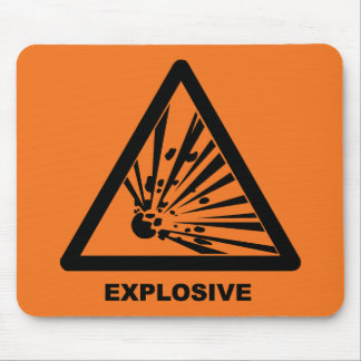 Explosieve mousepad muismat