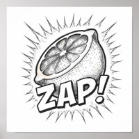 Explosieve Pop Art Grafiek: Fanatieke Energie met 