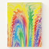 Explosieve Regenboog Notitieboek (Achterkant)