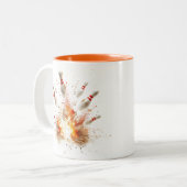 Explosieve Strike Bowling Tweekleurige Koffiemok (Voorkant links)