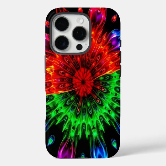 explosieve uitbarsting van vlekken Case-Mate iPhone case (Achterkant)