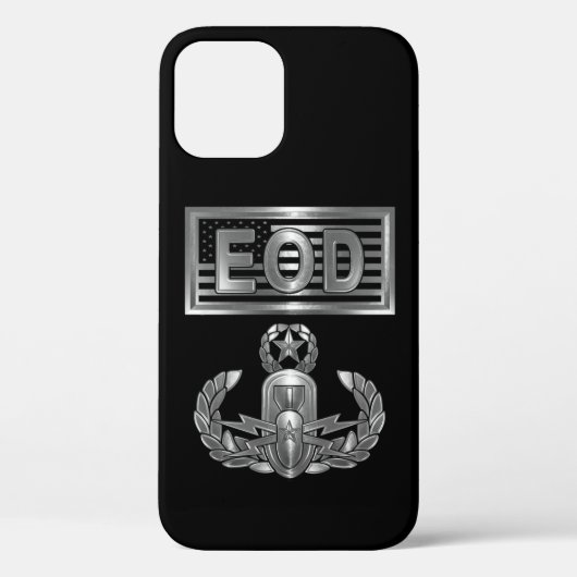 Explosieven Opruiming (EOD) & Vlag van de VS Case-Mate iPhone Case (Achterkant)