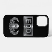 Explosieven Opruiming (EOD) & VS-vlag iPhone Hoesje (Achterkant horizontaal)