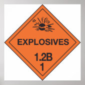 Explosieven Poster (Voorkant)