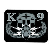 Explosievendetectie K-9 Insignia magneet (Horizontaal)
