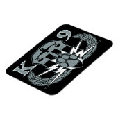 Explosievendetectie K-9 Insignia magneet (Linkerzijde)