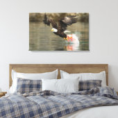 Explosievloeistof Canvas Afdruk (Insitu (Slaapkamer))