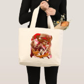 Explosion of Frozen Flavors Grote Tote Bag (Voorkant (product))