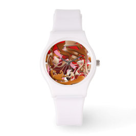 Explosion of Frozen Flavors Horloge
