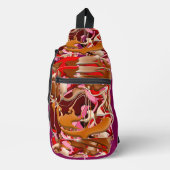 Explosion of Frozen Flavors Sling Bag (Voorkant)