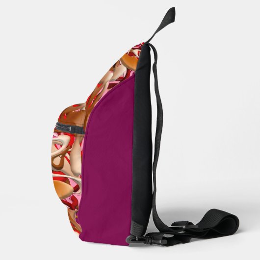 Explosion of Frozen Flavors Sling Bag (Rechts)