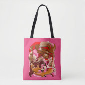 Explosion of Frozen Flavors Tote Bag (Voorkant)