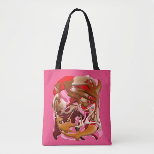 Explosion of Frozen Flavors Tote Bag (Voorkant)