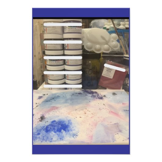 Explosive Mica Foto Afdruk (Voorkant)