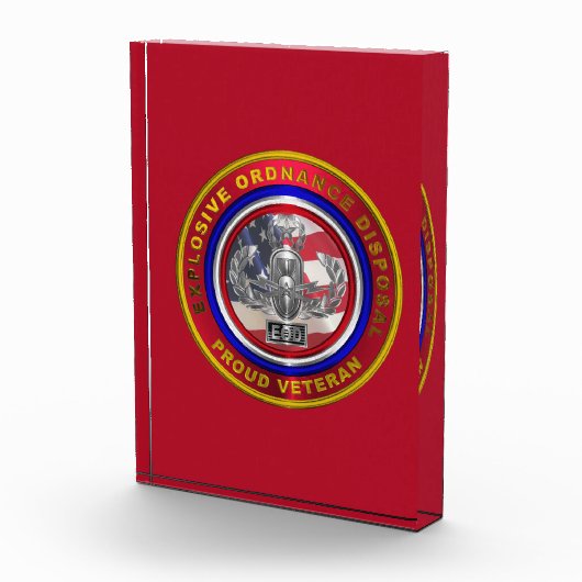 Explosive Ordnance Disposal (EOD) Veteran Fotoblokken (Rechts)