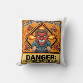 Explosive Temper Trucker | ADR digital download Kussen